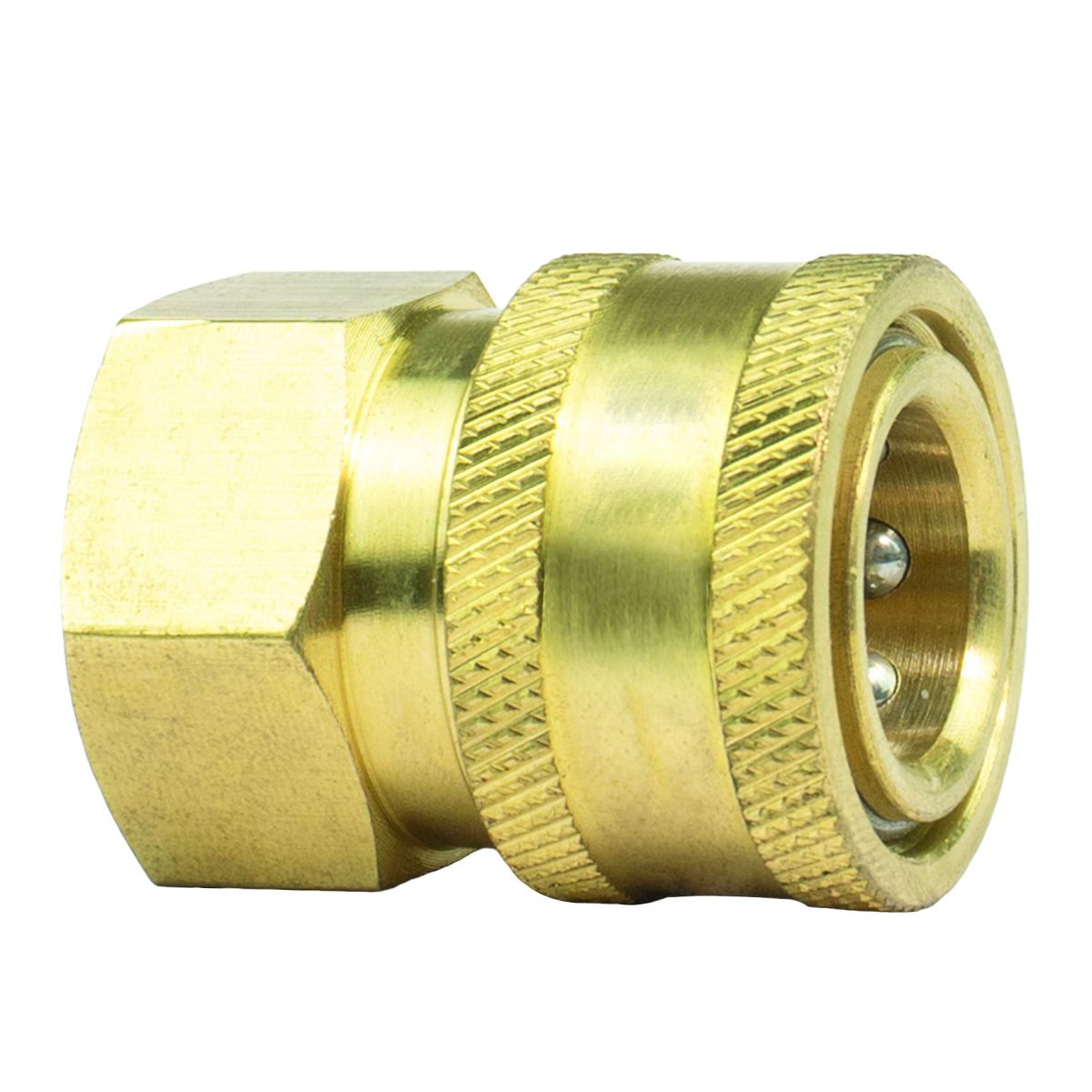 1/4 In Quick-Disconnect Socket X 1/4 In FPT Pressure Washer Adapter
