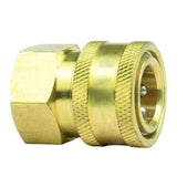 1/4 In Quick-Disconnect Socket X 1/4 In FPT Pressure Washer Adapter