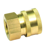 1/4 In Quick-Disconnect Socket X 1/4 In FPT Pressure Washer Adapter