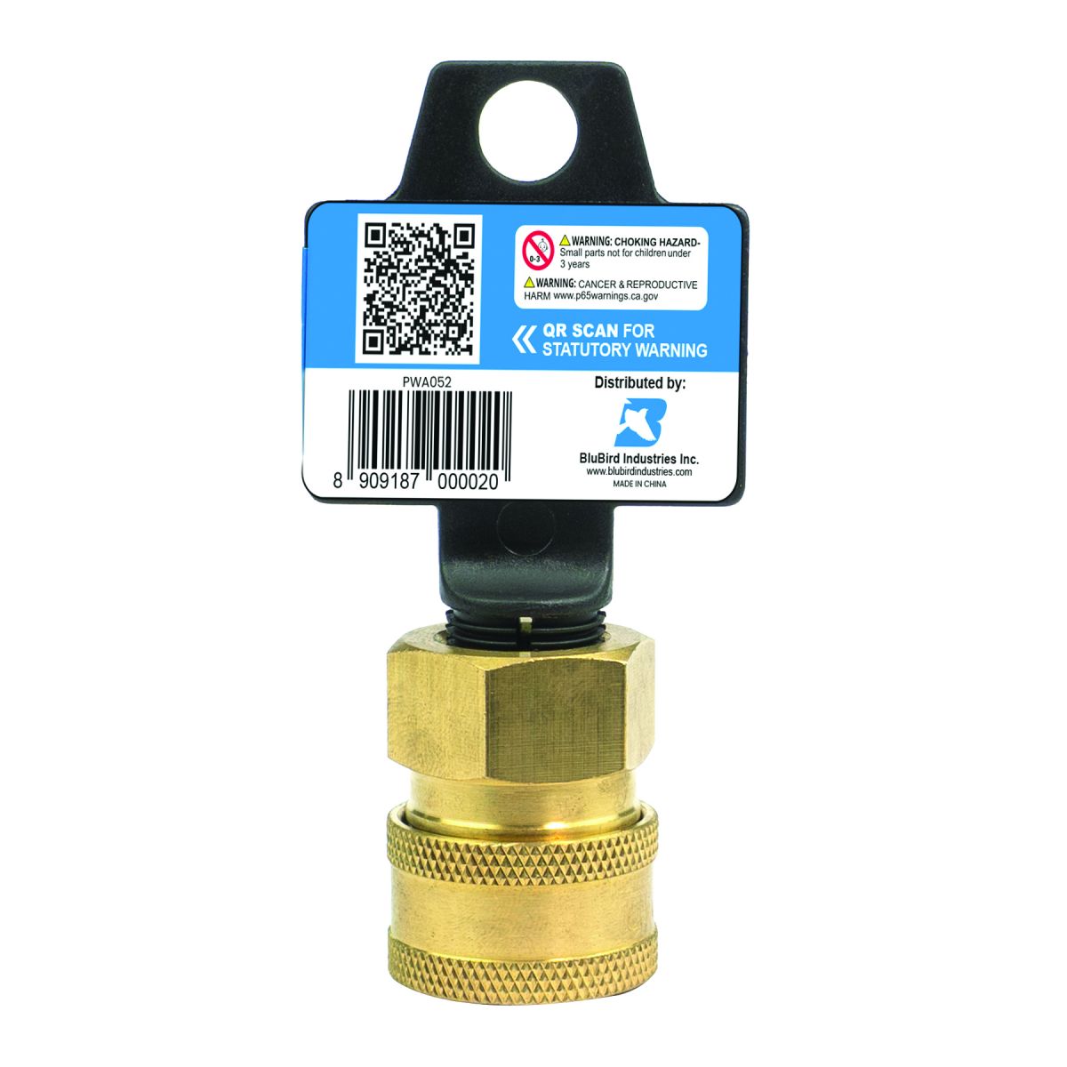 1/4 In Quick-Disconnect Socket X 1/4 In FPT Pressure Washer Adapter