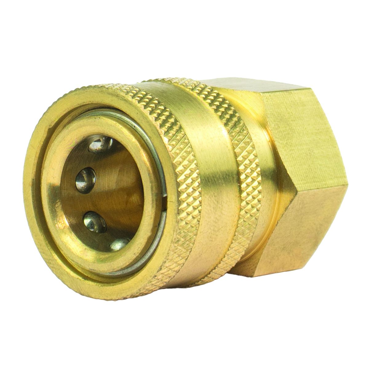 1/4 In Quick-Disconnect Socket X 1/4 In FPT Pressure Washer Adapter