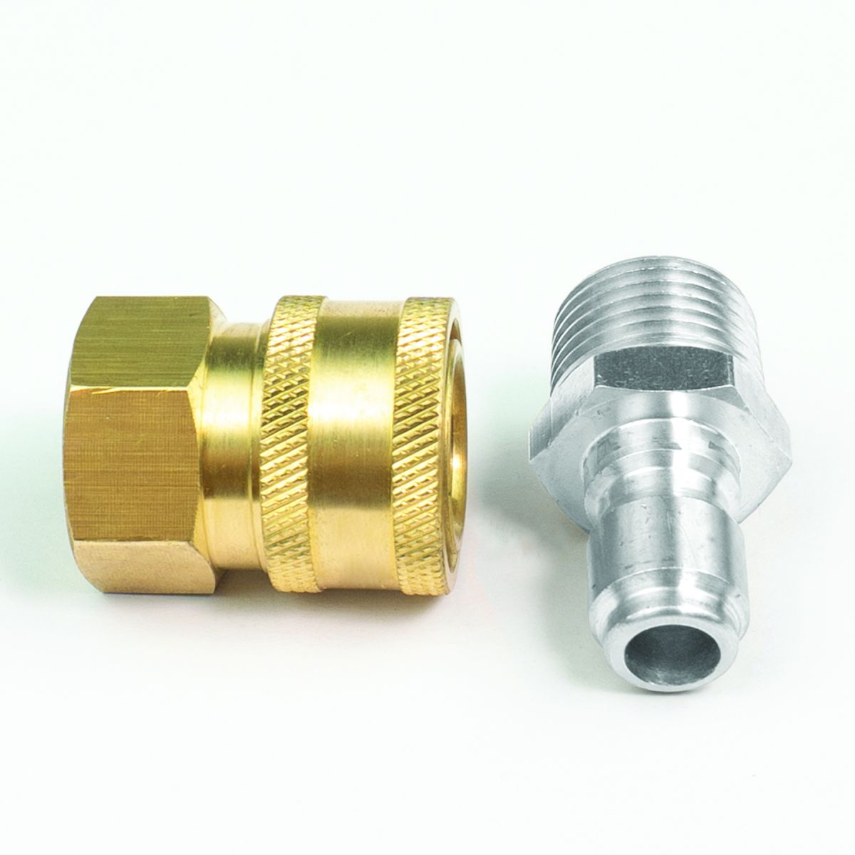 3/8" Quick Disconnect Male Plug X 3/8" Female Pipe Thread Pressure Washer Adapter
