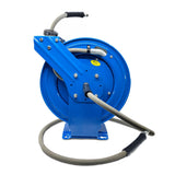 BluShield Rubber Pressure Washing Hose Reel 3/8" X 50' (Dual Arm)with 6' Lead-in-Hose