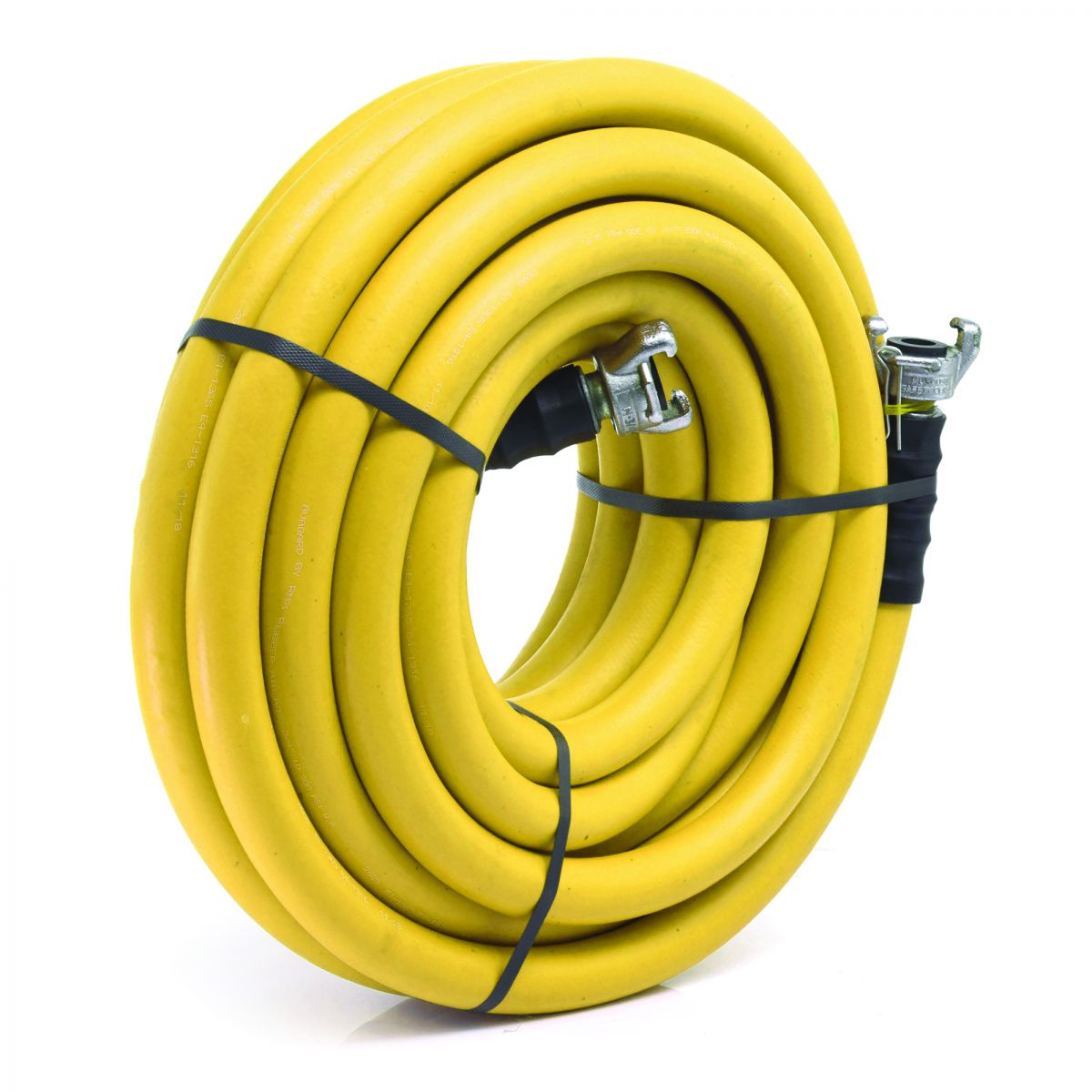 Impulse Rubber Jack Hammer Hose Assembly 3/4" X 50' - Yellow