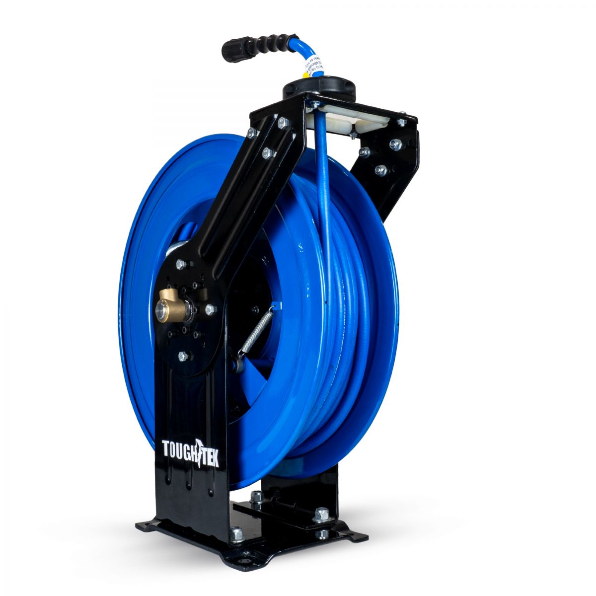 ToughTek 1/4" X 100 Rubber Pressure Washing Hose Reel