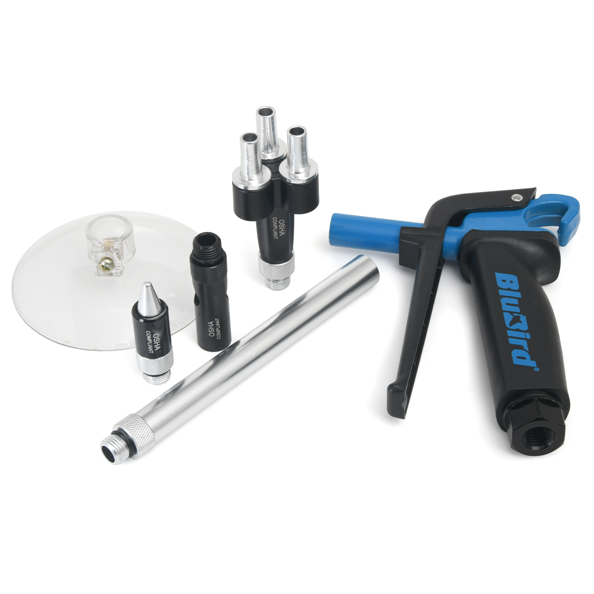 BluBird HF2 6-Pc Air Blow Gun Kit