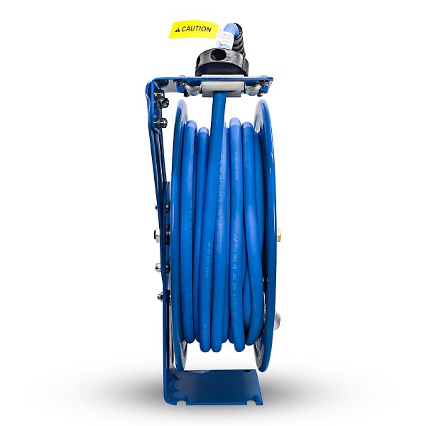 BluBird Air Hose Reel 1/2" Retractable Steel Construction with Rubber Hose 300 PSI