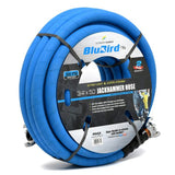 BluBird Jackhammer Air Hose with 3/4" Universal Chicago Couplings, 40% Lightweight, 100% Rubber