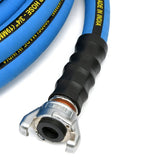 BluBird Jackhammer Air Hose with 3/4" Universal Chicago Couplings, 40% Lightweight, 100% Rubber