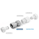 BluSeal 3/4" Female GHT Universal Quick-Connect Coupler