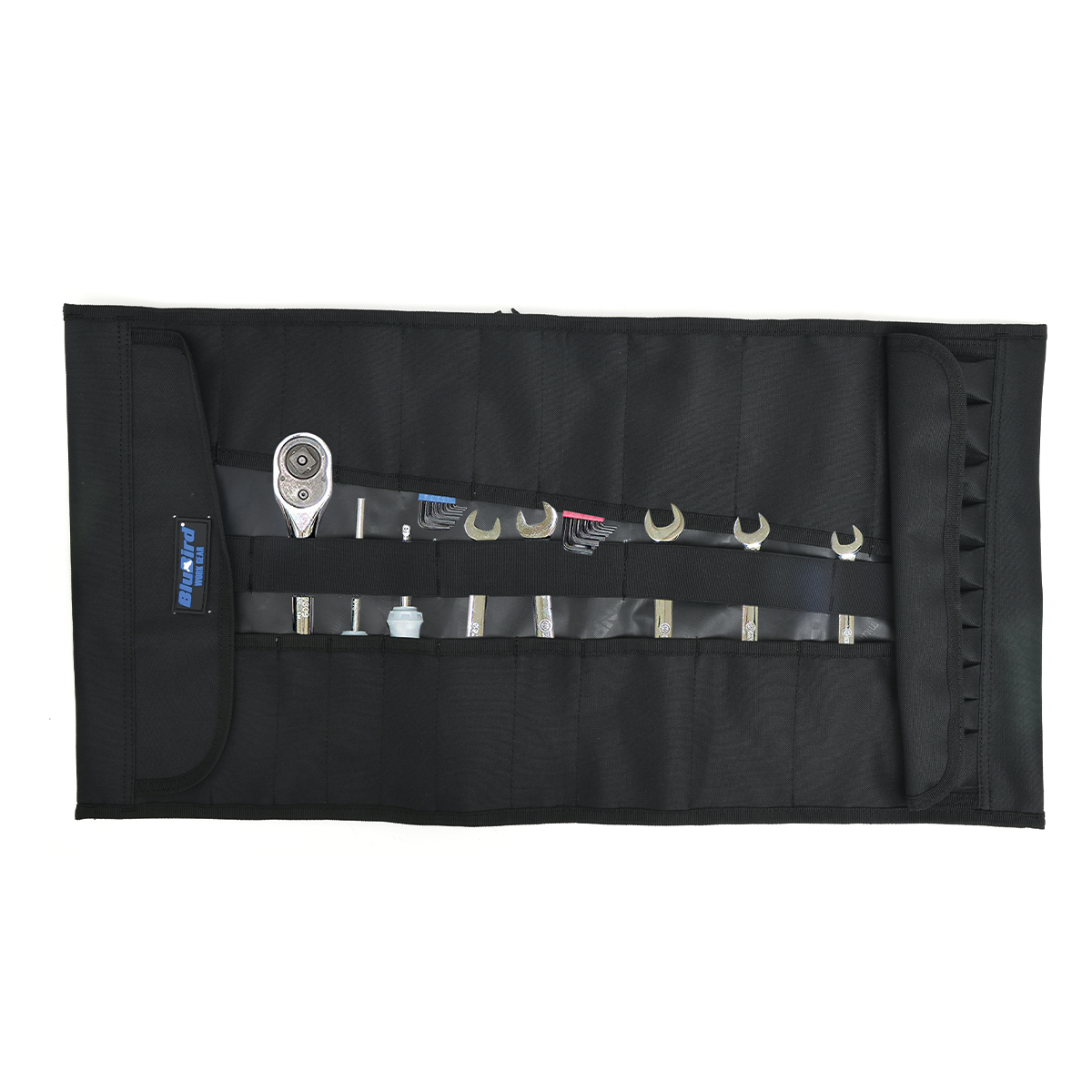 BluBird Work Gear Multi pocket Tool Roll Organizer with 32 Pockets