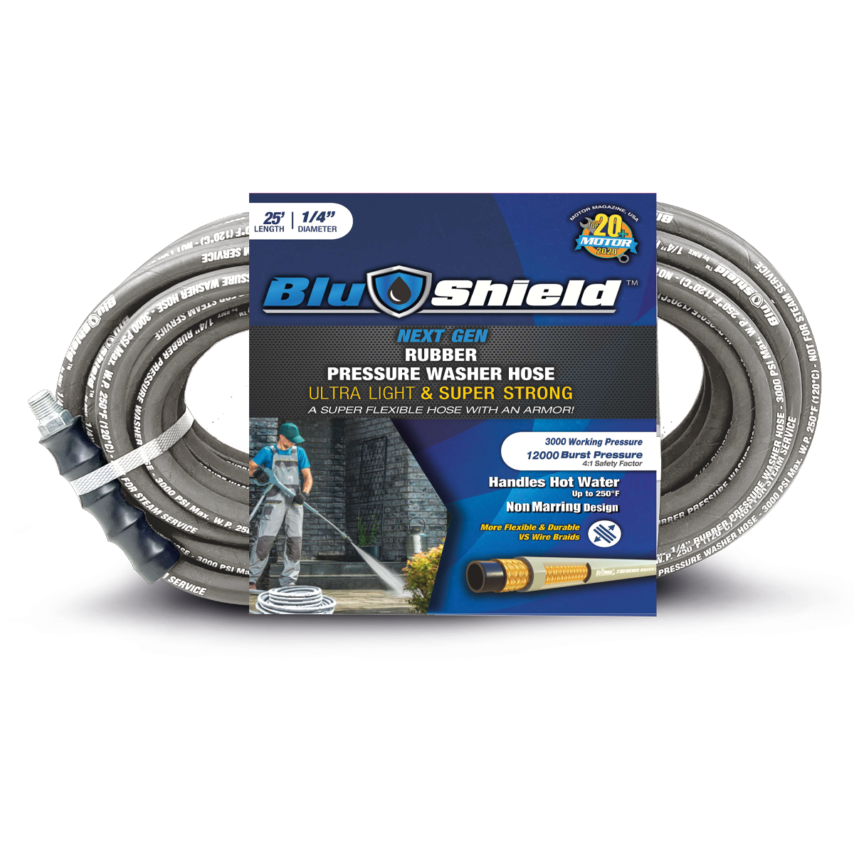 High-Quality Pressure Washer Hoses & Reels – TheBlueHose