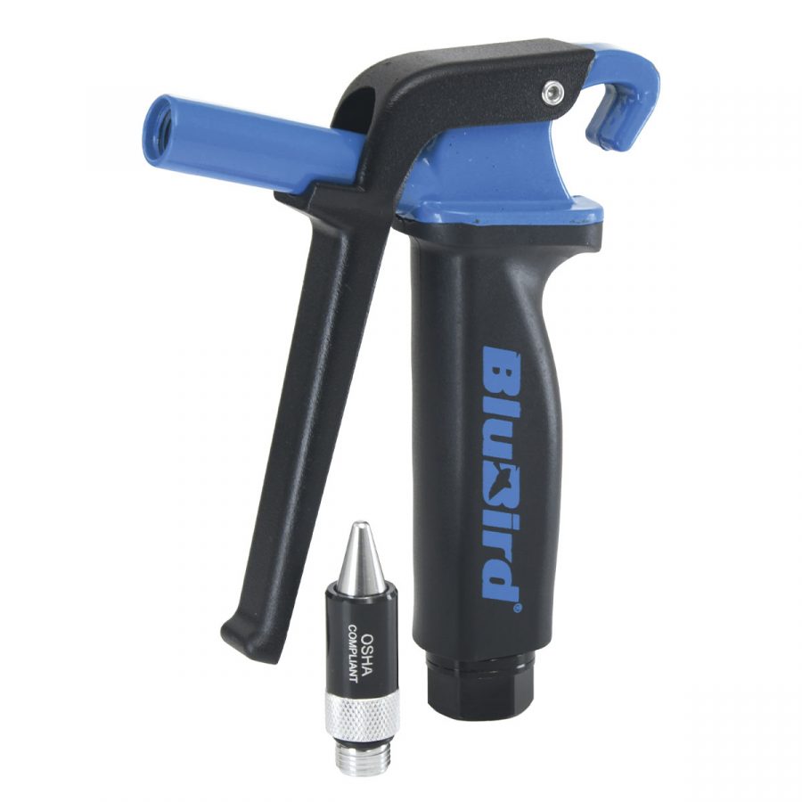 BluBird HF2 Blow Gun with Hush-Tech Safety Nozzle